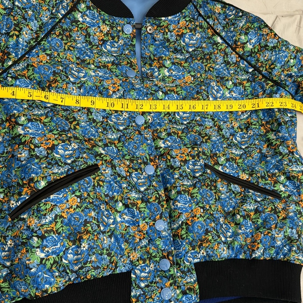 Coach Reversible bomber jacket Jacket Coat Women’s Sz L - Picture 7 of 11